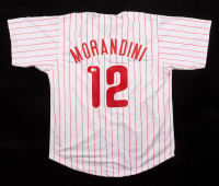 Mickey Morandini Signed Jersey Inscribed "1993 NL Champs" & "9-20-92 Unassisted Triple Play" (Beckett) at PristineAuction.com