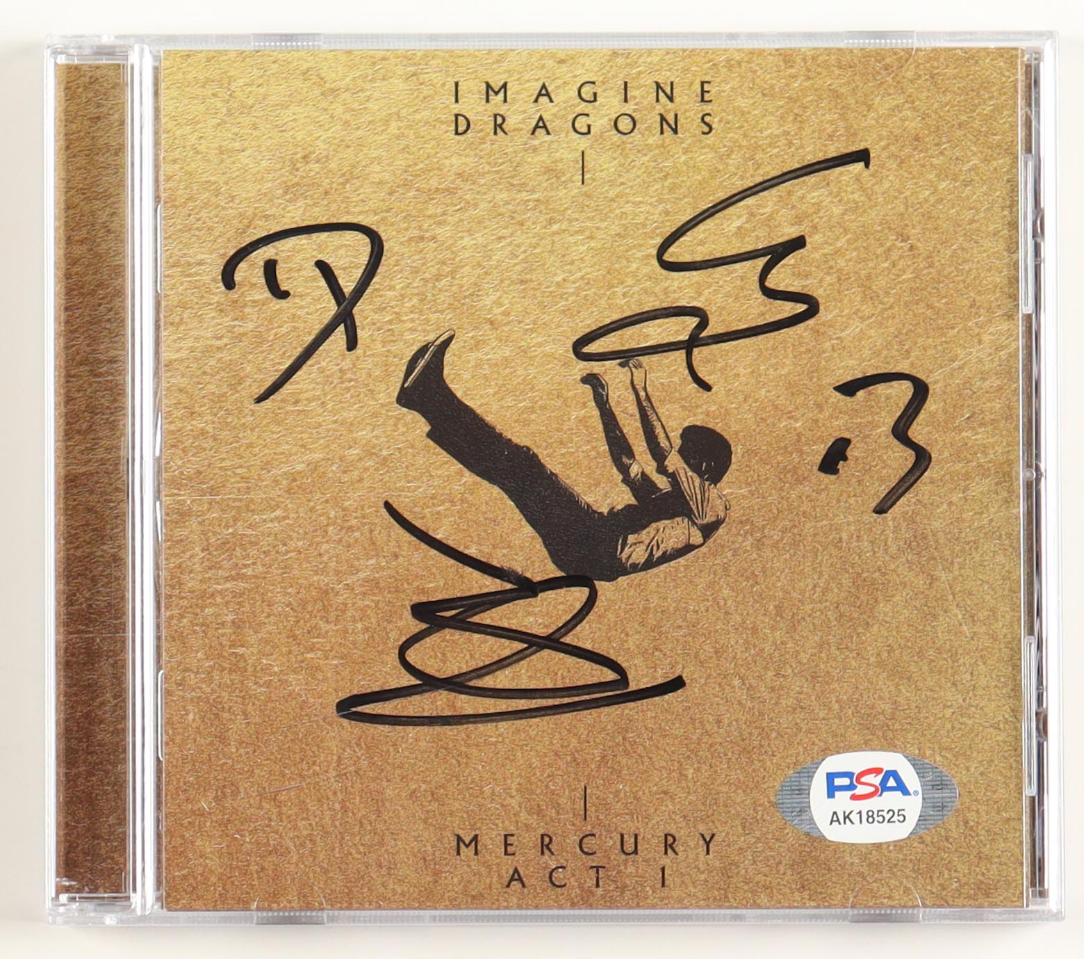 Imagine Dragons "Mercury Act I" CD Album Band-Signed By (4) With Dan Reynolds, Daniel Platzman, Daniel Wayne, Ben Mckee (PSA) at PristineAuction.com Imagine Dragons "Mercury Act I" CD Album Band-Signed By (4) With Dan Reynolds, Daniel Platzman, Daniel Wayne, Ben Mckee (PSA) at PristineAuction.com