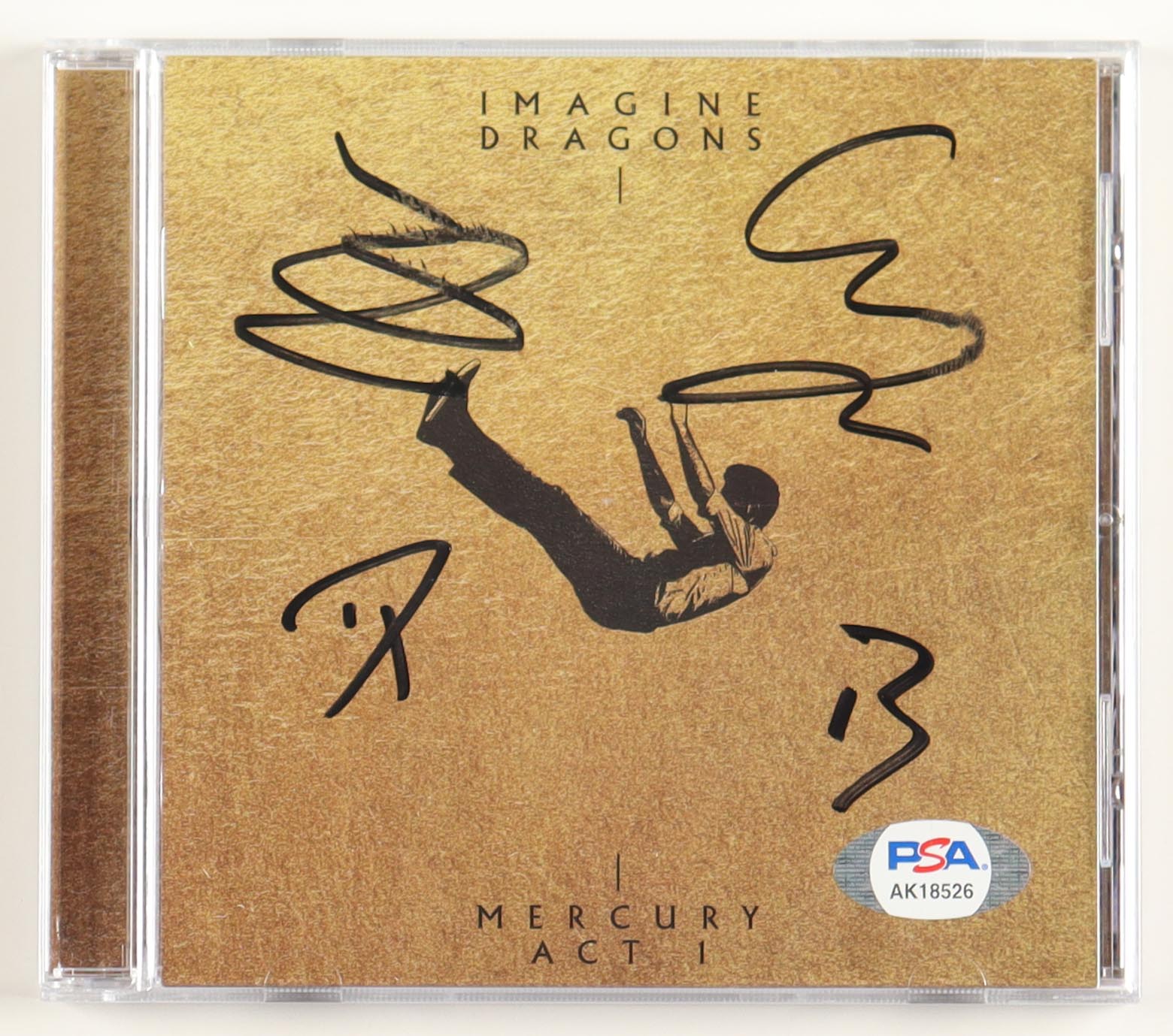 Imagine Dragons "Mercury Act I" CD Album Band-Signed By (4) With Dan Reynolds, Daniel Platzman, Daniel Wayne, Ben Mckee (PSA) at PristineAuction.com Imagine Dragons "Mercury Act I" CD Album Band-Signed By (4) With Dan Reynolds, Daniel Platzman, Daniel Wayne, Ben Mckee (PSA) at PristineAuction.com