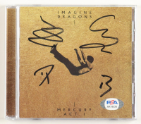 Imagine Dragons "Mercury Act I" CD Album Band-Signed By (4) With Dan Reynolds, Daniel Platzman, Daniel Wayne, Ben Mckee (PSA) at PristineAuction.com