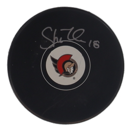 Tim Stutzle Signed Senators Logo Hockey Puck (Cojo) at PristineAuction.com Tim Stutzle Signed Senators Logo Hockey Puck (Cojo) at PristineAuction.com