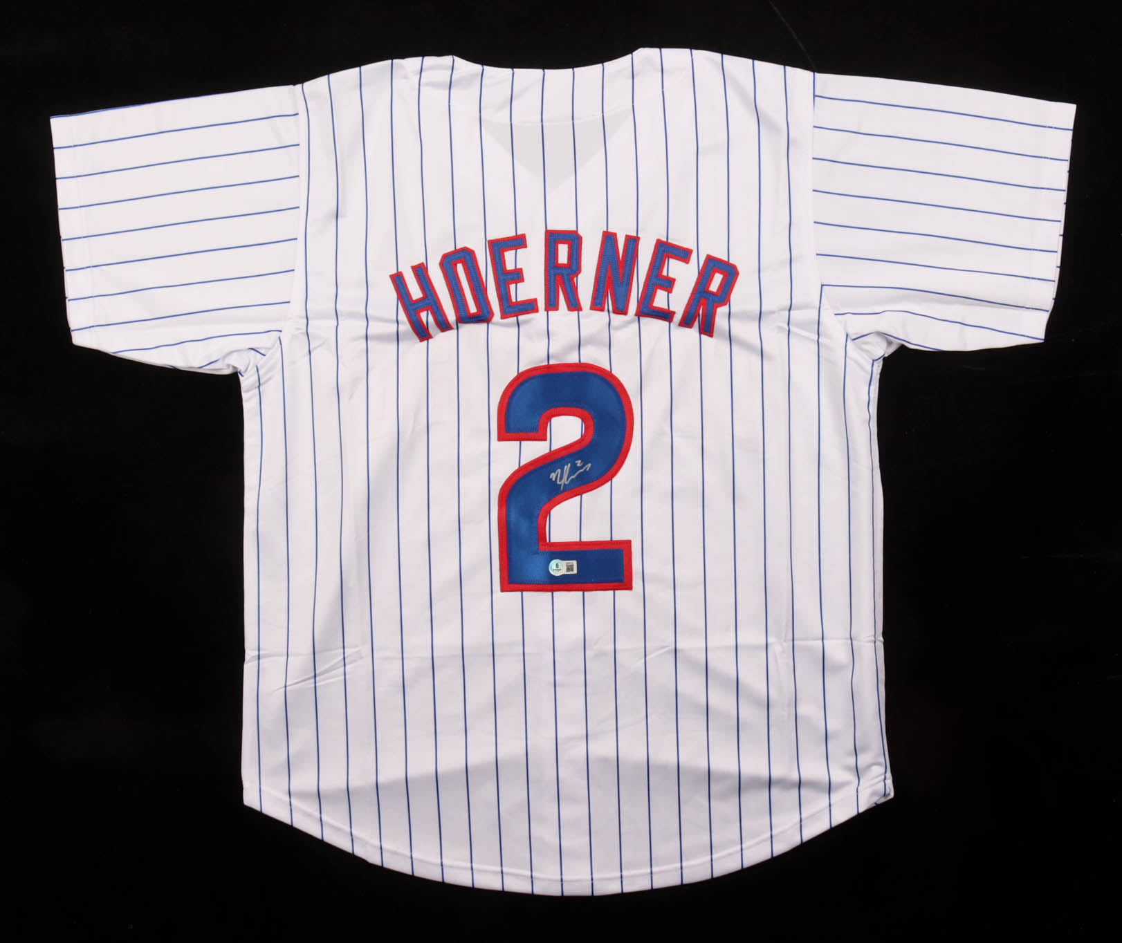 Nico Hoerner Signed Jersey (Beckett) at PristineAuction.com Nico Hoerner Signed Jersey (Beckett) at PristineAuction.com