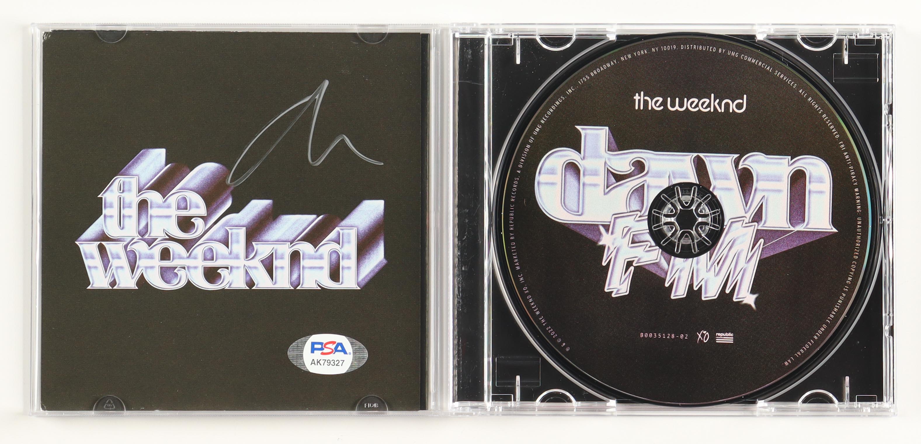 The Weeknd Signed "Dawn FM" CD Album Insert With Disc (PSA) at PristineAuction.com The Weeknd Signed "Dawn FM" CD Album Insert With Disc (PSA) at PristineAuction.com