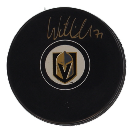 William Karlsson Signed Golden Knights Logo Hockey Puck (Fanatics) at PristineAuction.com William Karlsson Signed Golden Knights Logo Hockey Puck (Fanatics) at PristineAuction.com