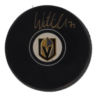 William Karlsson Signed Golden Knights Logo Hockey Puck (Fanatics) at PristineAuction.com