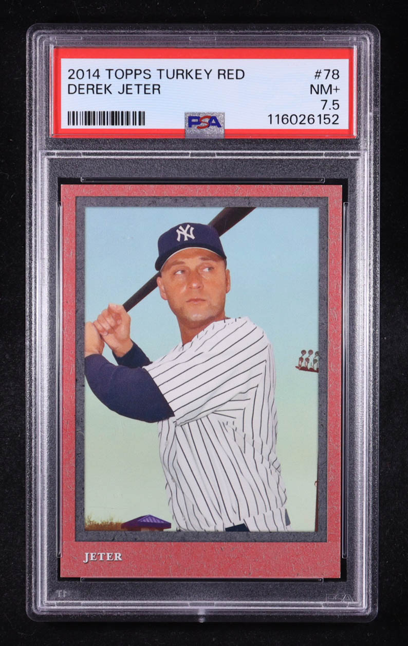 Derek Jeter 2014 Topps Turkey Red #78 (PSA 7.5) at PristineAuction.com Derek Jeter 2014 Topps Turkey Red #78 (PSA 7.5) at PristineAuction.com