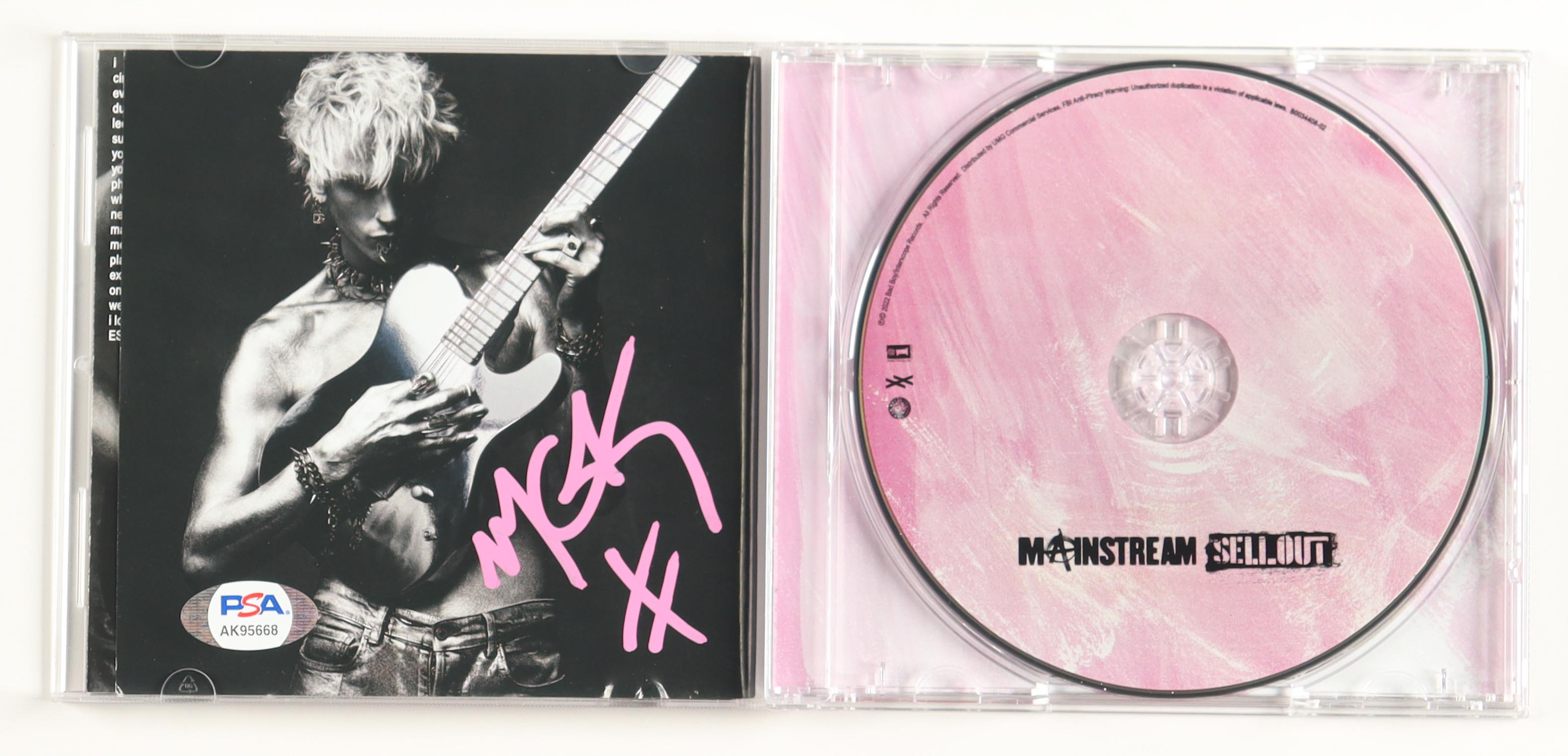 Machine Gun Kelly Signed "Mainstream Sellout" CD Album Insert (PSA) at PristineAuction.com Machine Gun Kelly Signed "Mainstream Sellout" CD Album Insert (PSA) at PristineAuction.com
