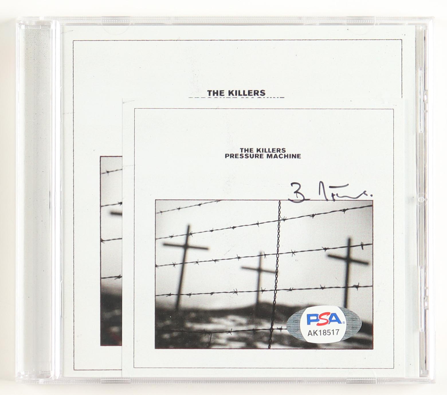 Brandon Flowers Signed "The Killers: Pressure Machine" CD Album Insert (PSA) at PristineAuction.com Brandon Flowers Signed "The Killers: Pressure Machine" CD Album Insert (PSA) at PristineAuction.com