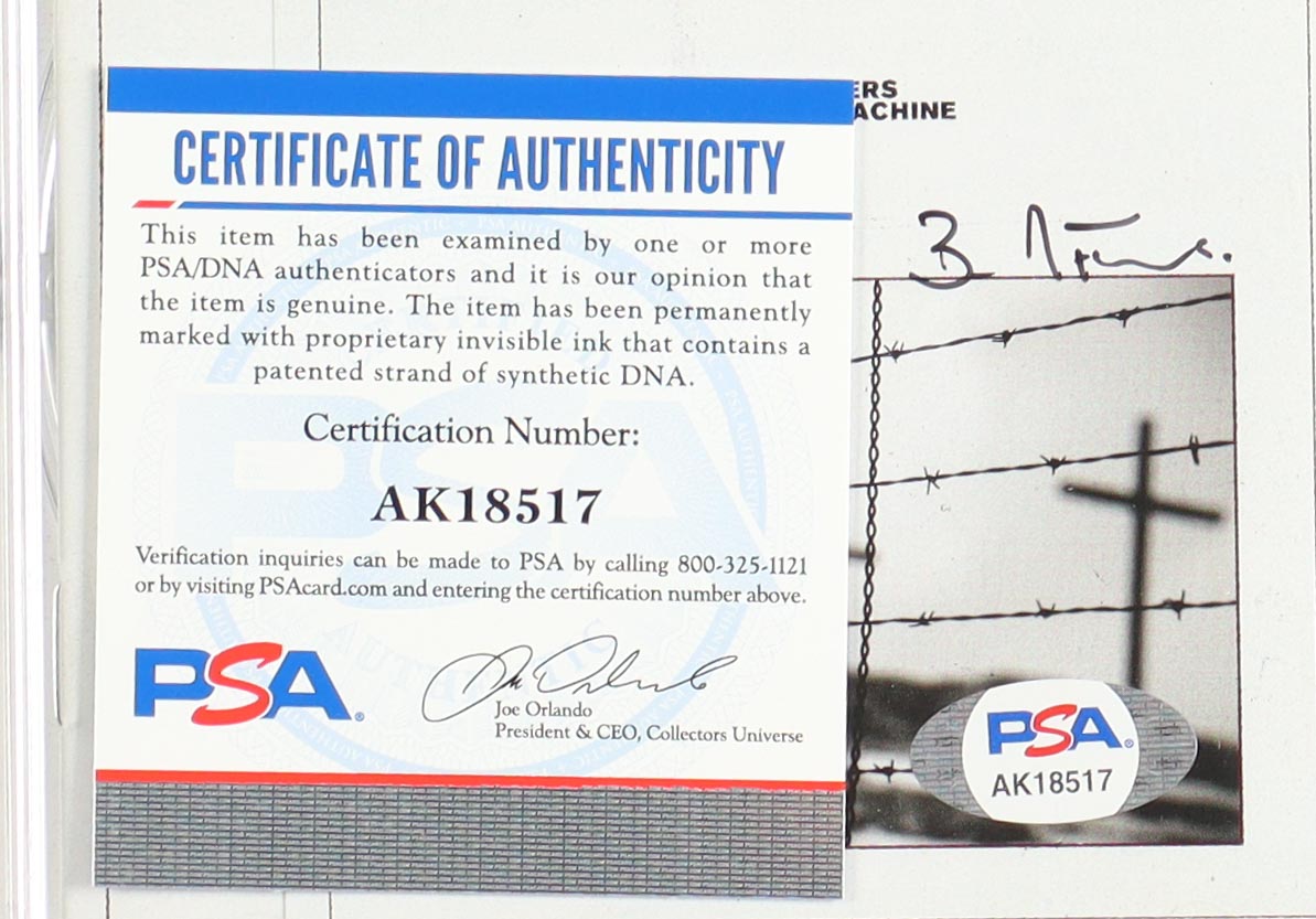 Brandon Flowers Signed "The Killers: Pressure Machine" CD Album Insert (PSA) at PristineAuction.com Brandon Flowers Signed "The Killers: Pressure Machine" CD Album Insert (PSA) at PristineAuction.com