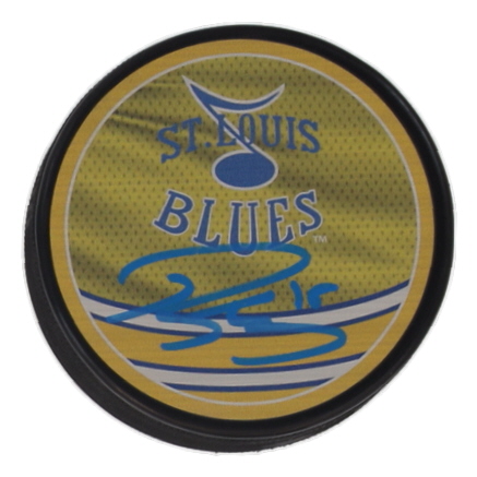 Brayden Schenn Signed Blues Logo Hockey Puck (Cojo) at PristineAuction.com Brayden Schenn Signed Blues Logo Hockey Puck (Cojo) at PristineAuction.com