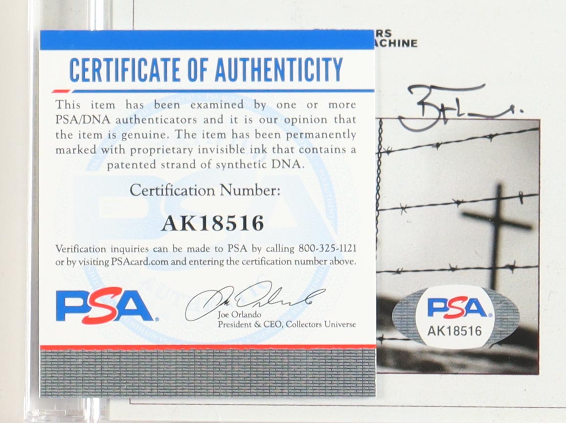 Brandon Flowers Signed "The Killers: Pressure Machine" CD Album Insert (PSA) at PristineAuction.com Brandon Flowers Signed "The Killers: Pressure Machine" CD Album Insert (PSA) at PristineAuction.com