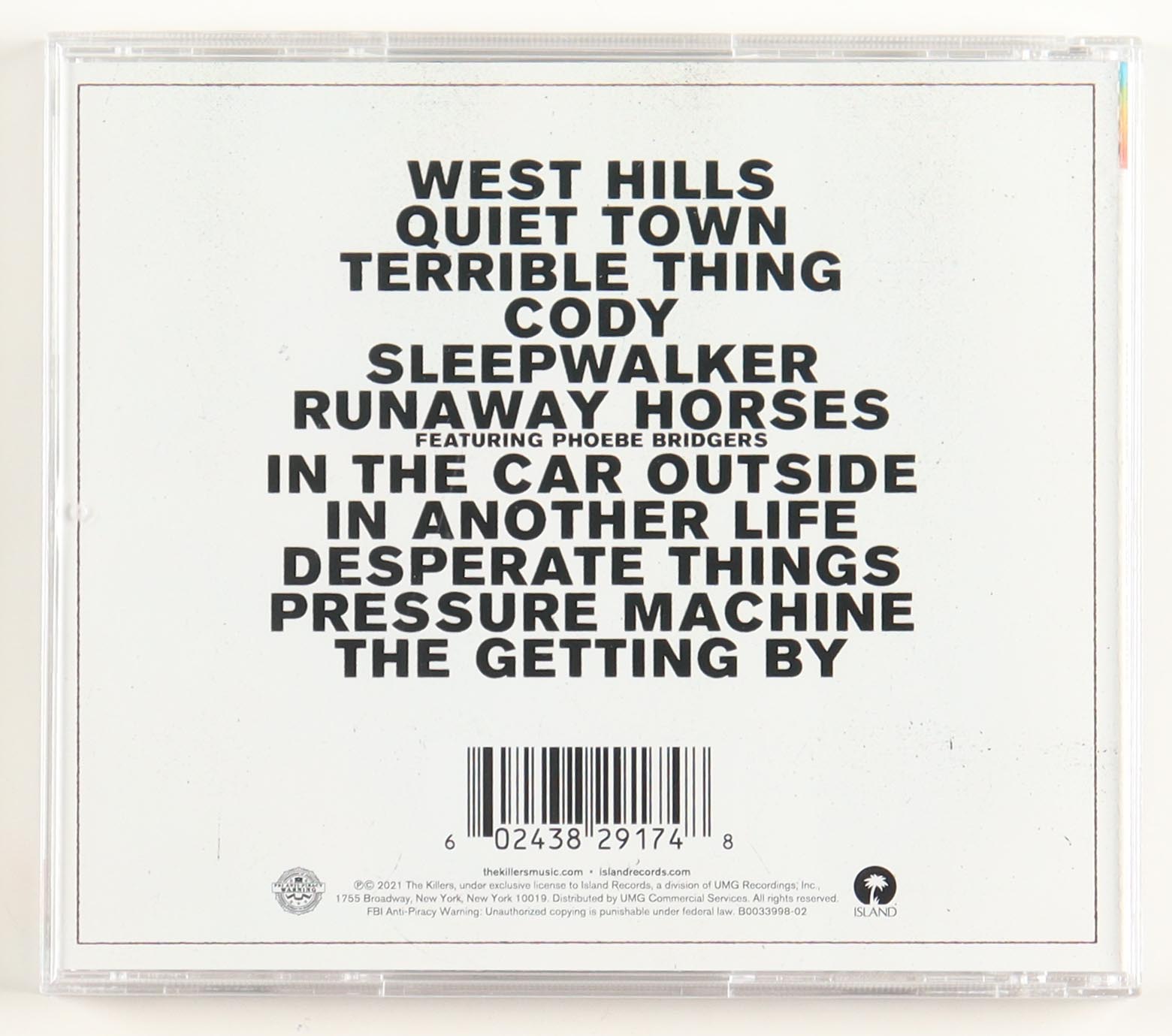 Brandon Flowers Signed "The Killers: Pressure Machine" CD Album Insert (PSA) at PristineAuction.com Brandon Flowers Signed "The Killers: Pressure Machine" CD Album Insert (PSA) at PristineAuction.com