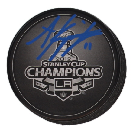 Anze Kopitar Signed 2014 Stanley Cup Logo Hockey Puck (Cojo) at PristineAuction.com Anze Kopitar Signed 2014 Stanley Cup Logo Hockey Puck (Cojo) at PristineAuction.com