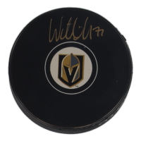 William Karlsson Signed Golden Knights Logo Hockey Puck (Fanatics) at PristineAuction.com