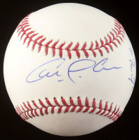 Carlos Correa Twice-Signed OML Astros 50th Anniversary Logo Baseball Inscribed "2015 AL ROY" (JSA) at PristineAuction.com