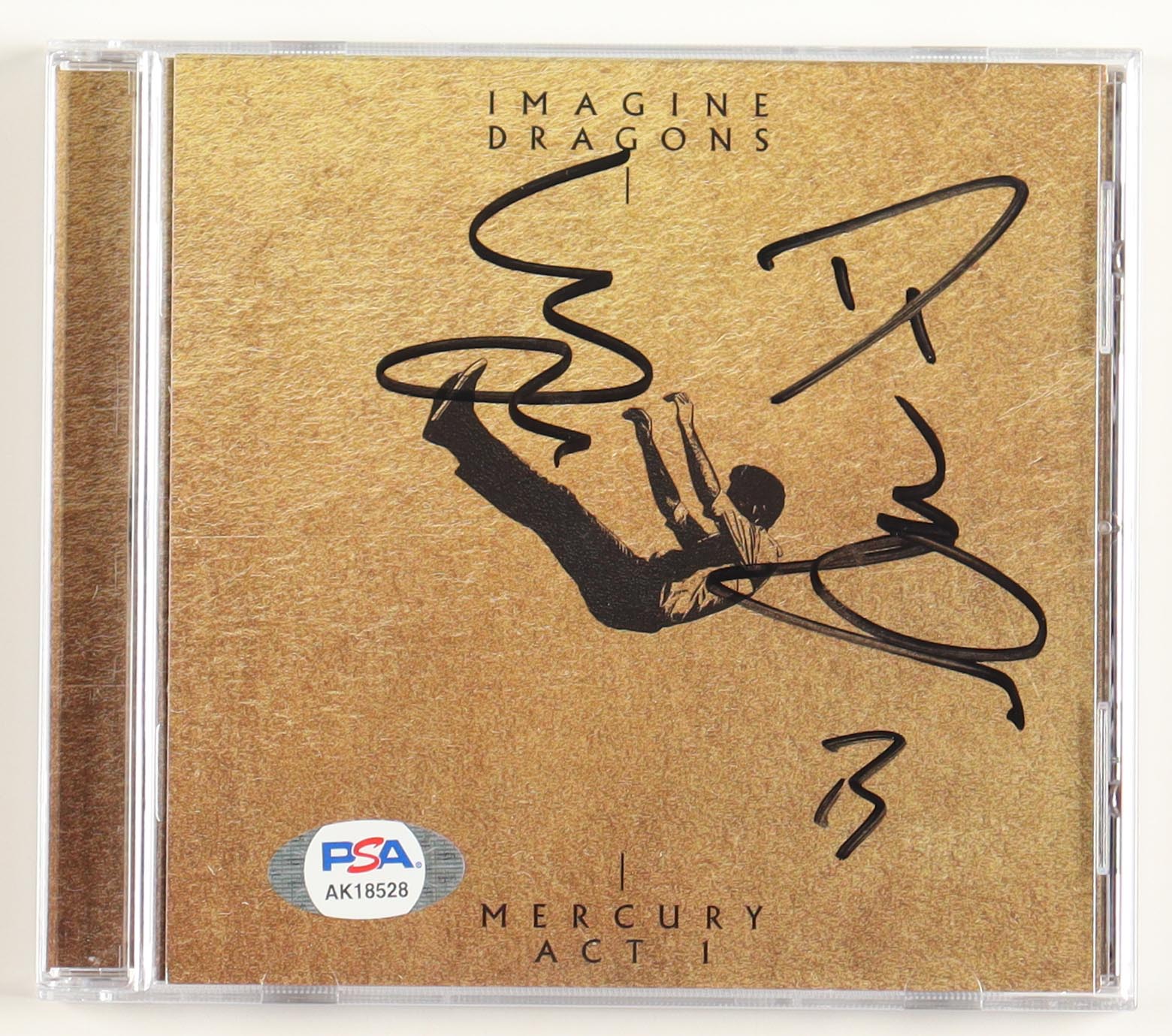 Imagine Dragons "Mercury Act I" CD Album Band-Signed By (4) With Dan Reynolds, Daniel Platzman, Daniel Wayne, Ben Mckee (PSA) at PristineAuction.com Imagine Dragons "Mercury Act I" CD Album Band-Signed By (4) With Dan Reynolds, Daniel Platzman, Daniel Wayne, Ben Mckee (PSA) at PristineAuction.com