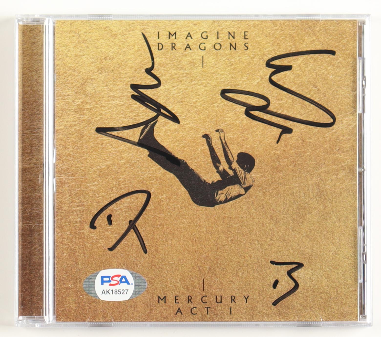 Imagine Dragons "Mercury Act I" CD Album Band-Signed By (4) With Dan Reynolds, Daniel Platzman, Daniel Wayne, Ben Mckee (PSA) at PristineAuction.com Imagine Dragons "Mercury Act I" CD Album Band-Signed By (4) With Dan Reynolds, Daniel Platzman, Daniel Wayne, Ben Mckee (PSA) at PristineAuction.com