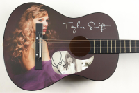 Taylor Swift Guitar with Signed Custom Insert Pickguard (JSA) at PristineAuction.com