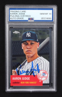 Aaron Judge Signed 2022 Topps Chrome Platinum Anniversary #200 (PSA | Auto 10) at PristineAuction.com