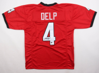 Oscar Delp Signed Jersey (Beckett) at PristineAuction.com