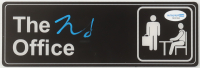 Mindy Kaling Signed "The Office" 3x9 Door Sign (ACOA) at PristineAuction.com