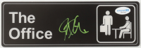 John Krasinski Signed "The Office" 3x9 Door Sign (ACOA) at PristineAuction.com