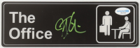 John Krasinski Signed "The Office" 3x9 Door Sign (ACOA) at PristineAuction.com