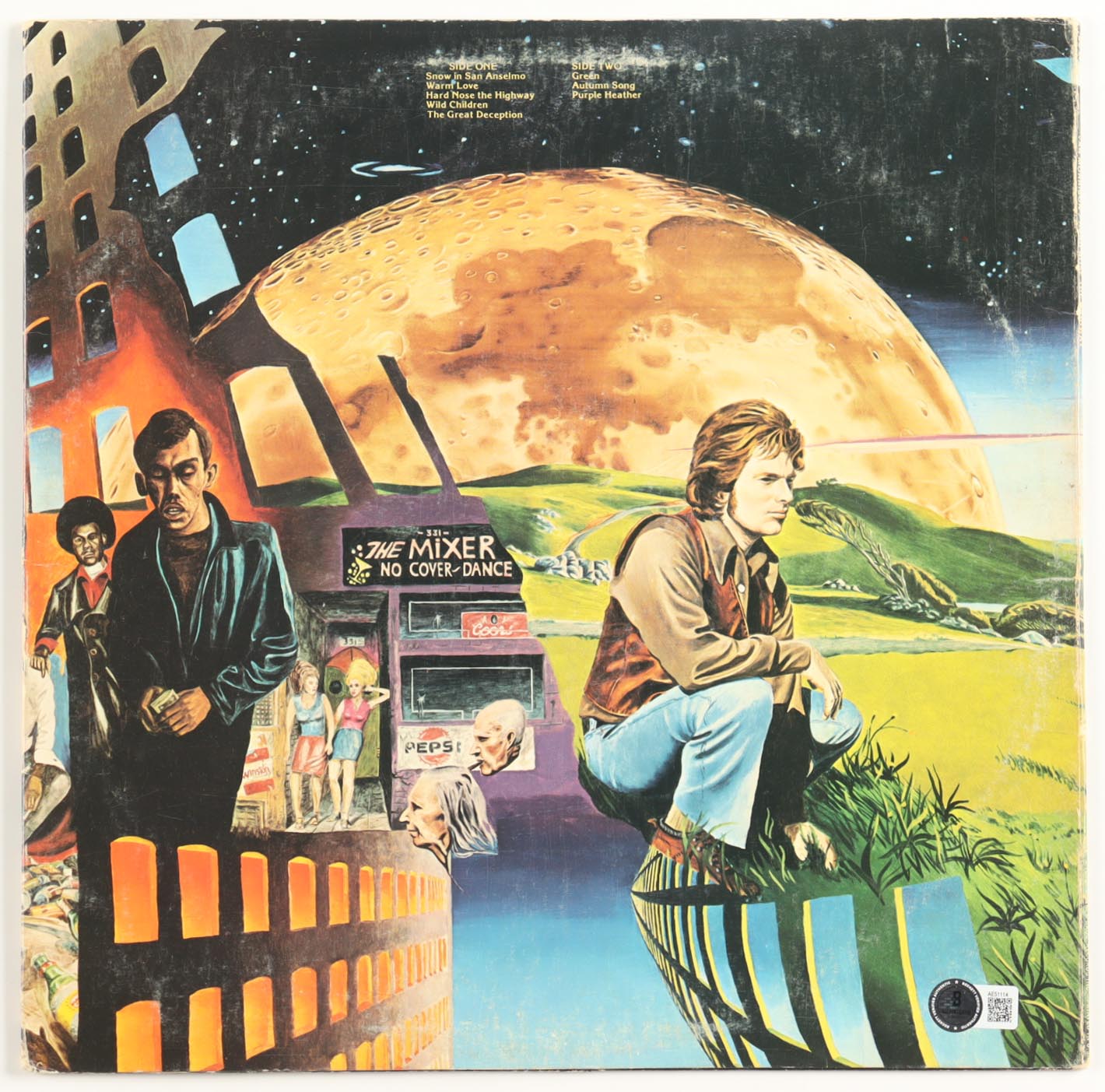 Van Morrison Signed "Hard Nose The Highway" Vinyl Record Album Sleeve (Beckett) at PristineAuction.com Van Morrison Signed "Hard Nose The Highway" Vinyl Record Album Sleeve (Beckett) at PristineAuction.com