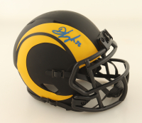 David Long Signed Rams Eclipse Alternate Speed Mini Helmet (Beckett) at PristineAuction.com
