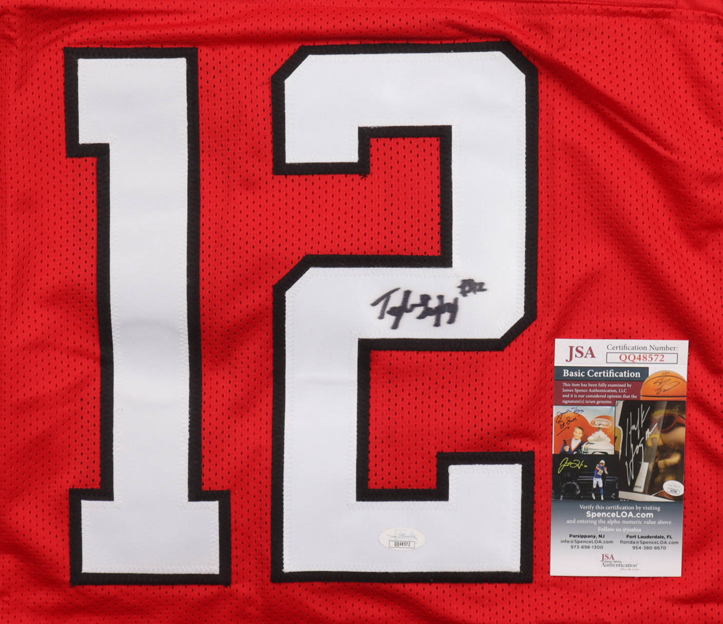 Tyler Shough Signed Jersey (JSA) at PristineAuction.com Tyler Shough Signed Jersey (JSA) at PristineAuction.com