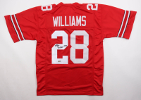 Miyan Williams Signed Jersey (Beckett) at PristineAuction.com