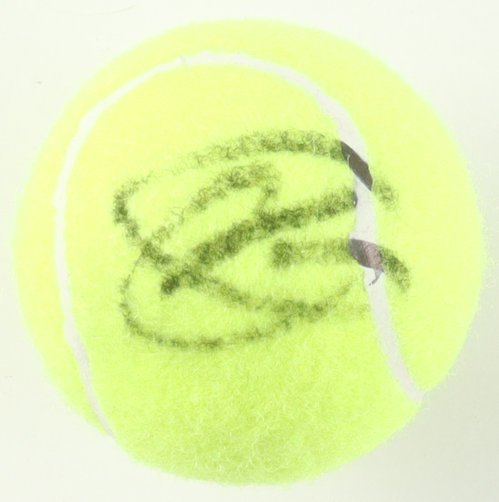 Novak Djokovic Signed Tennis Ball (JSA) at PristineAuction.com Novak Djokovic Signed Tennis Ball (JSA) at PristineAuction.com