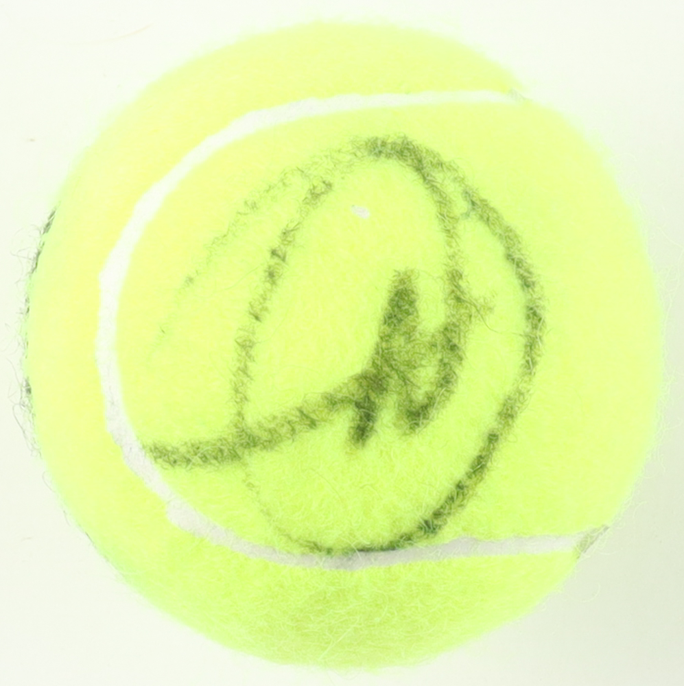 Novak Djokovic Signed Tennis Ball (JSA) at PristineAuction.com Novak Djokovic Signed Tennis Ball (JSA) at PristineAuction.com