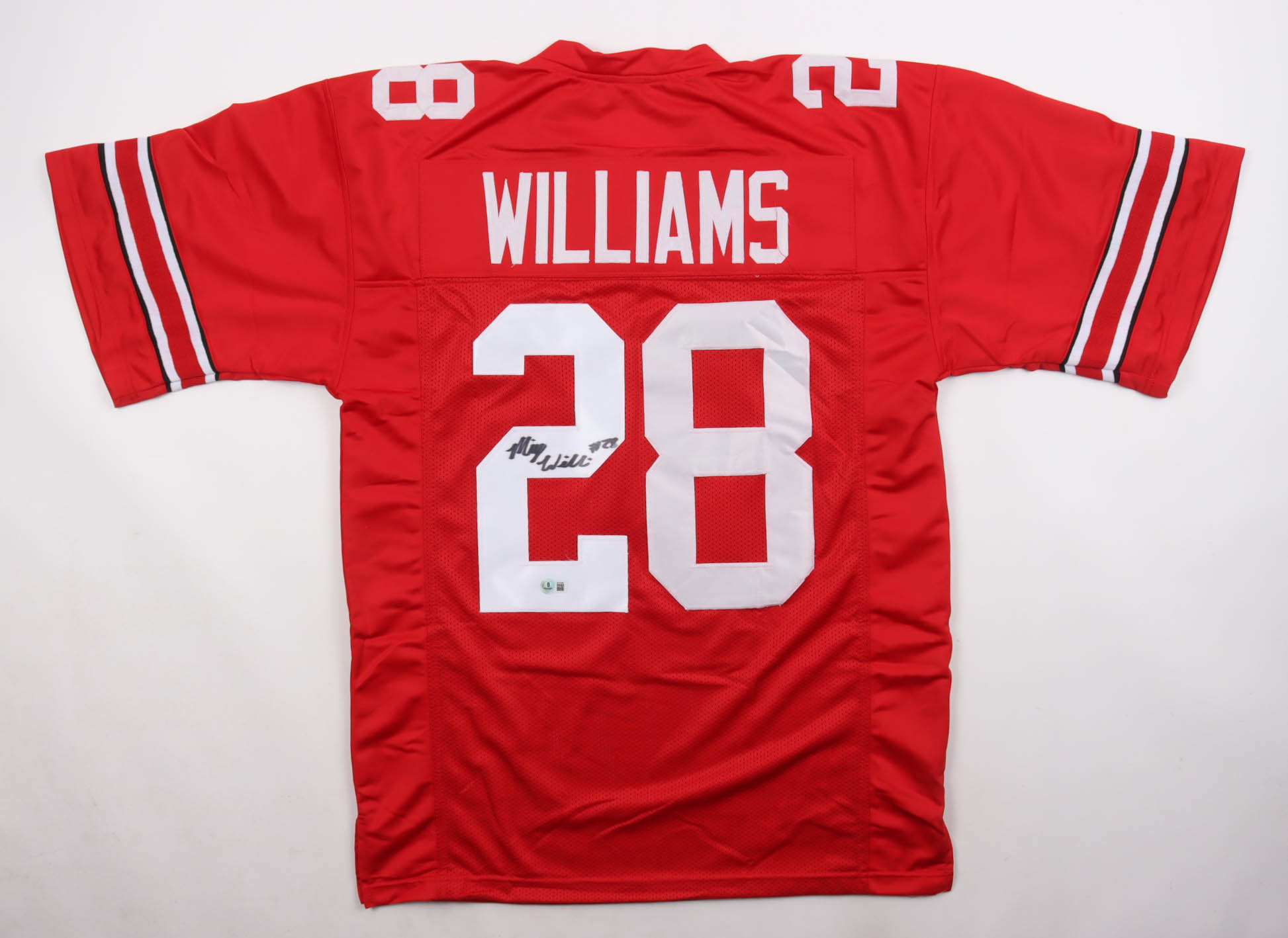 Miyan Williams Signed Jersey (Beckett) at PristineAuction.com Miyan Williams Signed Jersey (Beckett) at PristineAuction.com