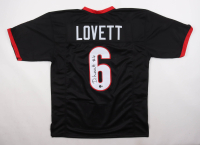Dominic Lovett Signed Jersey (Beckett) at PristineAuction.com