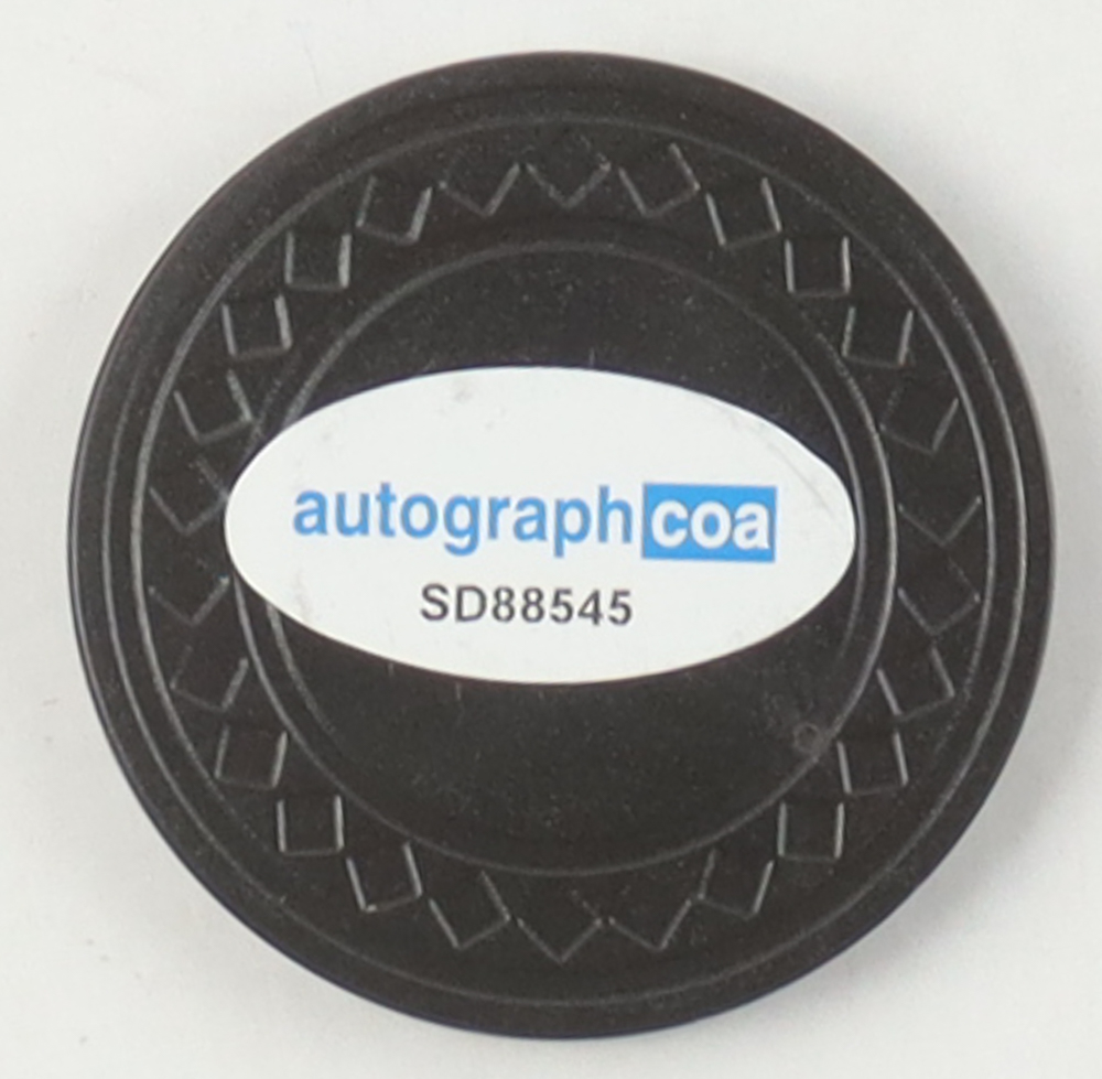 Matt Damon Signed "Rounders" Poker Chip (ACOA) at PristineAuction.com Matt Damon Signed "Rounders" Poker Chip (ACOA) at PristineAuction.com