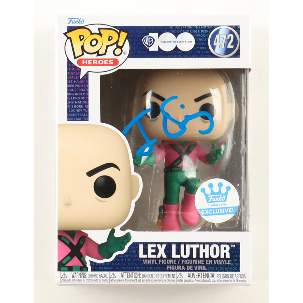 Jesse Eisenberg Signed "WB 100" #472 Lex Luthor Funko Pop! Vinyl Figure (PSA) at PristineAuction.com