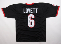 Dominic Lovett Signed Jersey (Beckett) at PristineAuction.com