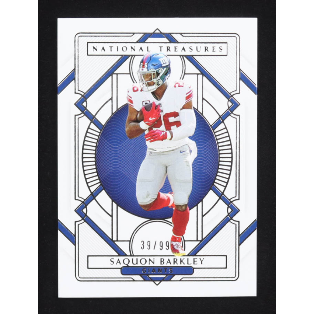 Saquon Barkley 2020 Panini National Treasures #74 #39/99 at PristineAuction.com