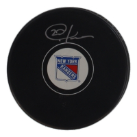 Chris Kreider Signed Rangers Logo Hockey Puck (Cojo) at PristineAuction.com