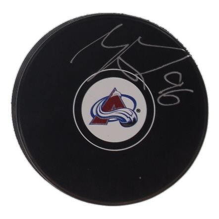 Mikko Rantanen Signed Avalanche Logo Hockey Puck (Cojo) at PristineAuction.com Mikko Rantanen Signed Avalanche Logo Hockey Puck (Cojo) at PristineAuction.com