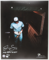 Jac Caglianone Signed Royals 16x20 Photo Inscribed "MLB Debut 6/3/25" (MLB & Fanatics) at PristineAuction.com