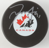 Tyler Seguin Signed Team Canada Logo Hockey Puck (Seguin) at PristineAuction.com
