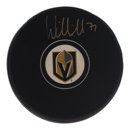 William Karlsson Signed Golden Knights Logo Hockey Puck (Fanatics) at PristineAuction.com William Karlsson Signed Golden Knights Logo Hockey Puck (Fanatics) at PristineAuction.com