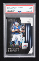 Josh Allen 2018 Panini Playbook X's and O's #6 RC (PSA 9) at PristineAuction.com