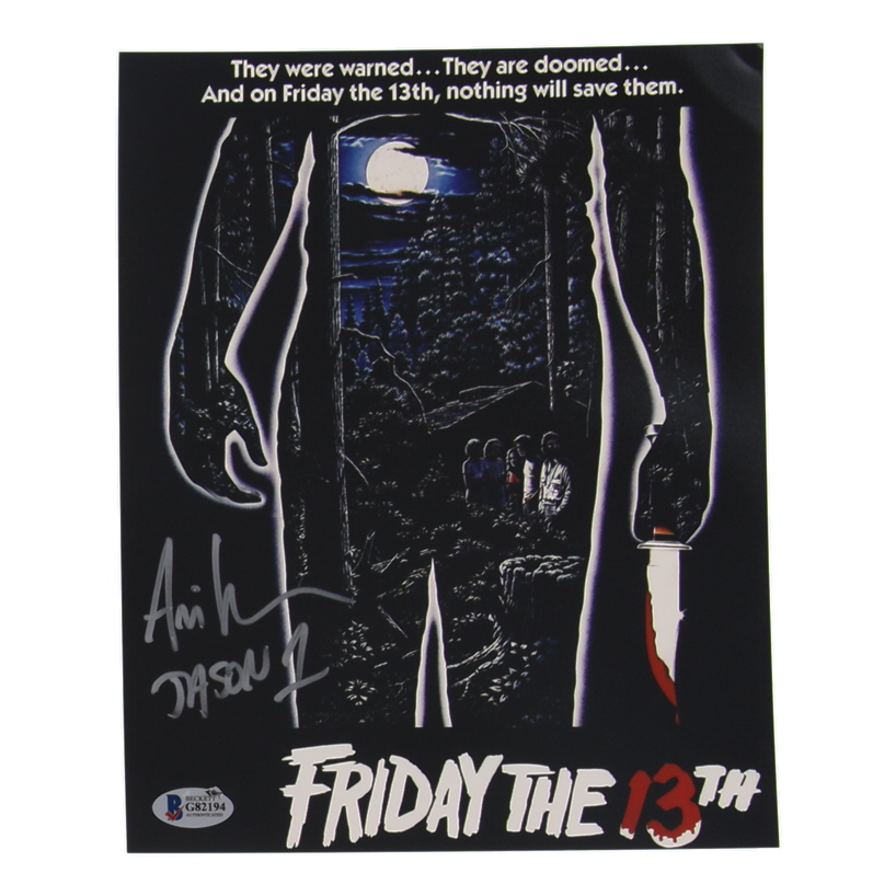 Ari Lehman Signed "Friday The 13th" 8x10 Poster Inscribed "Jason 1" (Beckett) at PristineAuction.com Ari Lehman Signed "Friday The 13th" 8x10 Poster Inscribed "Jason 1" (Beckett) at PristineAuction.com