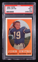 John Unitas 1958 Topps #22 (PSA 7) at PristineAuction.com