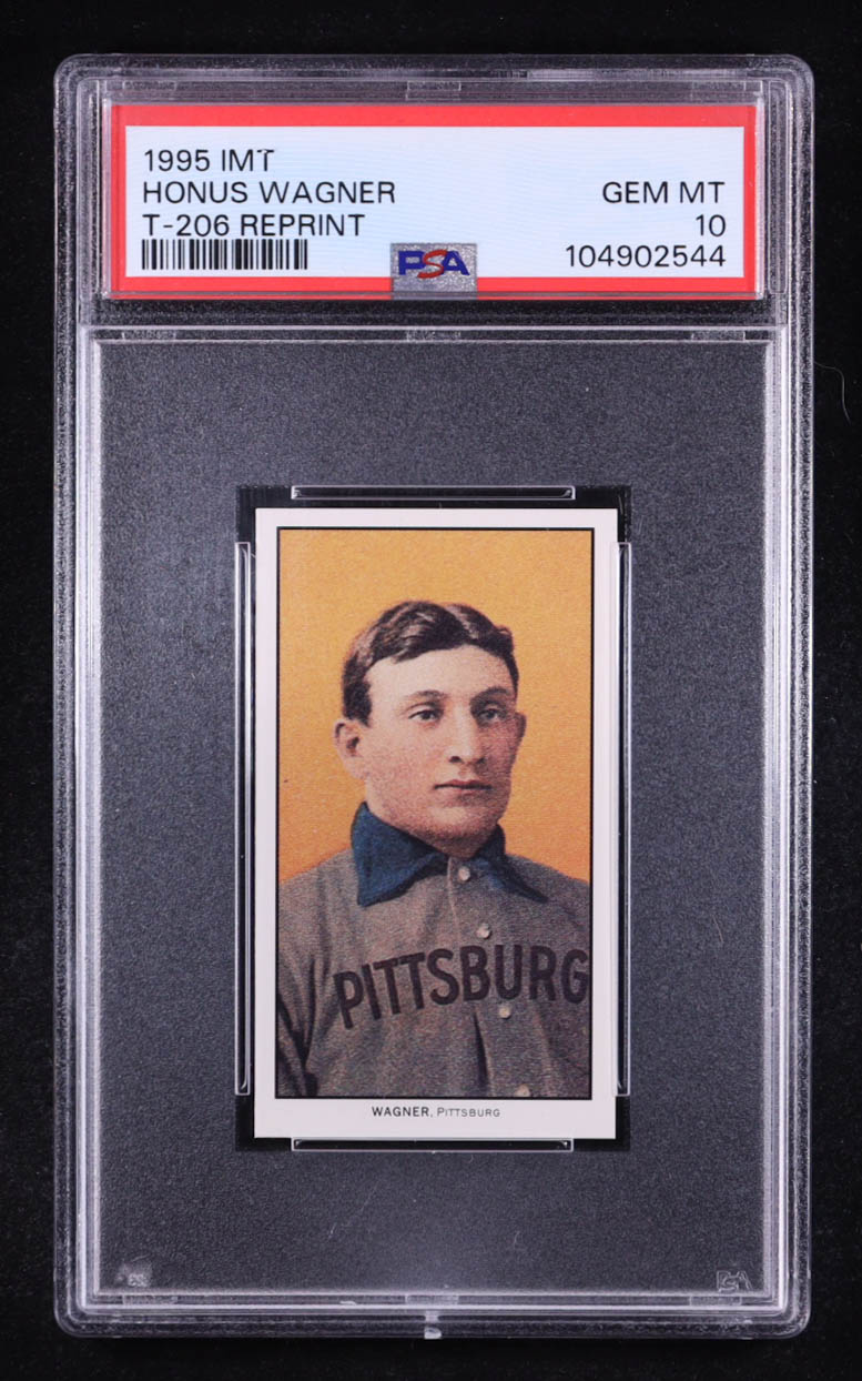 Honus Wagner 1995 IMT Reprint #T206 (PSA 10) at PristineAuction.com Honus Wagner 1995 IMT Reprint #T206 (PSA 10) at PristineAuction.com