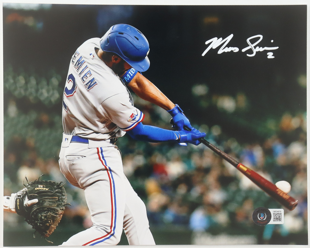 Marcus Semien Signed Rangers 8x10 Photo (Beckett) at PristineAuction.com Marcus Semien Signed Rangers 8x10 Photo (Beckett) at PristineAuction.com