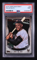 Willie Mays 2016 Topps MLB Debut #22 (PSA 9) at PristineAuction.com